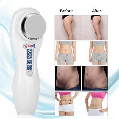 

Greensen Handheld Face Beauty Machine LED Ultrasonic Body Slimming Anti Cellulite Wrinkles EU Plug