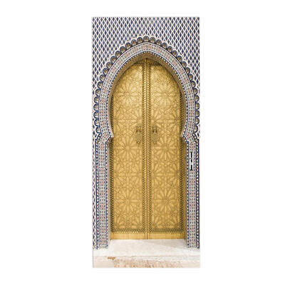 

3D Door Sticker Mural Waterproof PVC Poster Self Adhesive Bedroom Decor