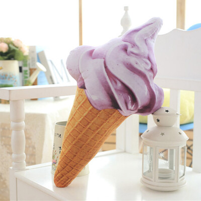

〖Follure〗Creative 3D Ice Cream Doll Plush Toy Pillow Cushion Bed Home Decor Gift Cushion