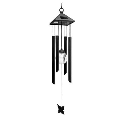 

LED Solar Wind Chime Light Waterproof Outdoor Garden Decor Hanging Lamp