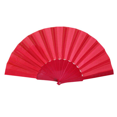 

Siaonvr Pattern Folding Dance Wedding Party Lace Silk Folding Hand Held Solid Color Fan