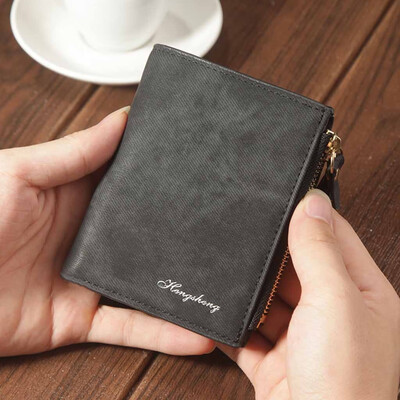 

Tailored Wallet Men Soft Leather Wallet Card Slots Multifunction Wallet Purse Clutch