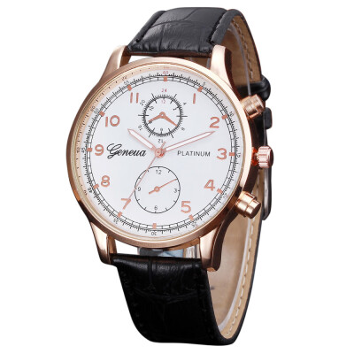 

Hot Fashion bracelet montre Quartz Watch Women Business Leather Band Vintage montres femmes montre de mode 2018 Two Colour