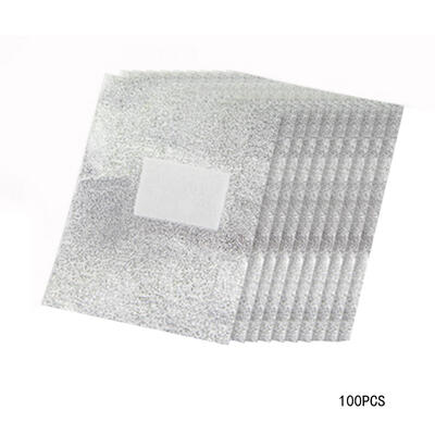 

Aluminum Foil Nail Art Soak Off UV Gel Polish Acrylic Remover Wraps
