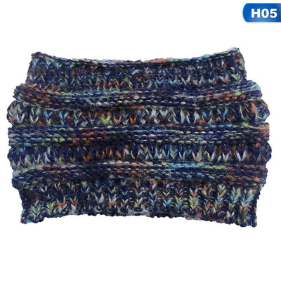 

Women Girl Knit fashion Crochet warm head hair band ski hat cap Beanie Bandana
