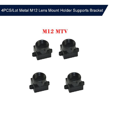 

4PCSLot Metal M12 Lens Mount Holder MTV Lens Holder Support Spacing Bracket CCTV Security Camera Board Module Screw Adapter Conne
