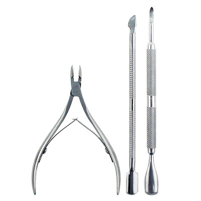 

Siaonvr 3 Pcs Nail Tool Kit Toenail Clippers for ThickIngrown Nails Stainless Steel