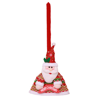 

Tailored Cute New Year Decoration Supplies Xmas Festival Broom Set Santa Broom Cover