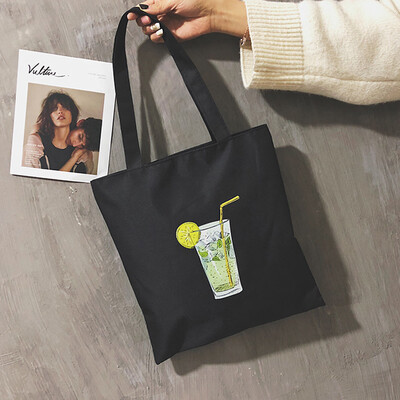 

Tailored Fashion Women Canvas Printing Cartoon Shoulder Bags Messenger Bags Handle Bags