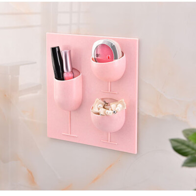 

Gobestart Bathroom Kitchen Holder Toothbrush Rack Shelf Storage Organizer