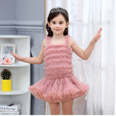 

AISHAGONGZHU Tutu dress dress girl princess dress childrens clothing 14650