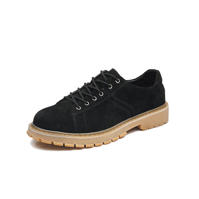 

Xinyi Da Yinglun fashion big scalp boots wild trend short boots tooling high help mens boots plus velvet cotton boots