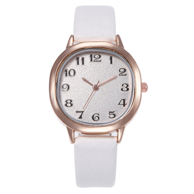 

Casual Style Women Watches Roman Numeral Dial Ladies Quartz Wristwatch Business Leather Strap Work Clock Bayan Saat