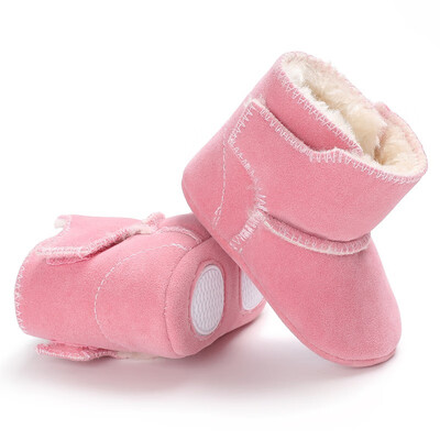 

Newborn Baby Boys Girls Boots Snow Boot Infant Toddler Shoes First Walker Winter keep Warm Booties Booty Crib Babe Soft Sole