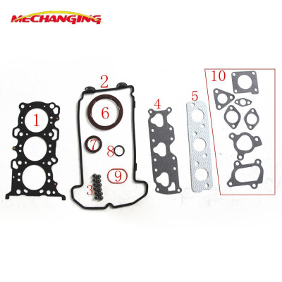 

FOR SUZUKI ALTO 07&WAGON R 12V K6A Full Set Engine Parts Engine Rebuild Kits Engine Gasket 11402-78838 50272200
