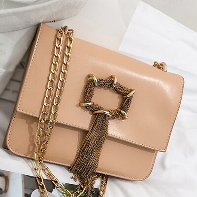 

Tailored Womens Fashion Solid Color Diagonal Bag Casual Small Square Bag Shoulder Bag