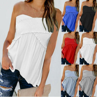 

Plus Size Womens Off Shoulder Ladies Casual Summer Tops T-Shirt Blouse Sexy UK