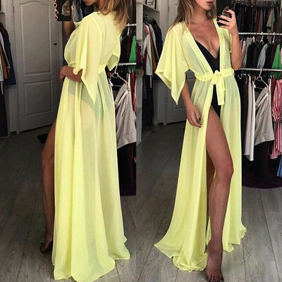 

Women Summer Sexy Beach Dress Maxi Dress Holiday Swimwear Cover Up