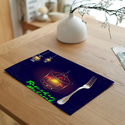 

Gobestart Ramadan Festival Decorations Restaurant Hotel Creative Household Table Mat