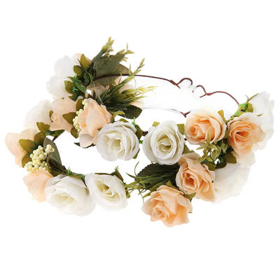 

Mom Baby Girl Headband Summer Flower Beach Holiday Family Matching Headwear