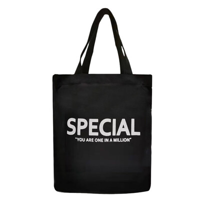 

Tailored Canvas Bag Female Shoulder Diagonal Package Literary Student Big Bag Canvas Bag