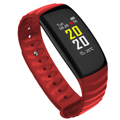 

New H107 smart bracelet color screen heart rate blood pressure monitoring waterproof weather sports bracelet