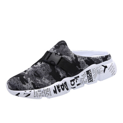 

Shoes mensummer 2019 new fashion sneakers Casual Men Mesh breathing Camouflage Lightweight Walking Beach Shoe Sport Sandals