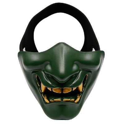 

Outdoor Sport Airsoft Paintball Mask Hannya HalloweenMasks Paintball CS Game Hunt Party Prop Mask Cosplay Prajna Hannya Phantom Ma