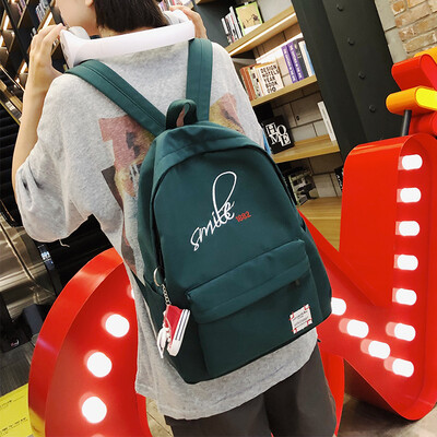

Bag female 2019 new large capacity backpack leisure computer backpack men&women canvas bag female college students