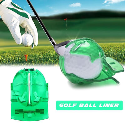 

Golf Scribe Accessories Supplies Transparent Golf Ball Green Line Clip Liner Marker Pen Template Alignment Marks Tool Puttin