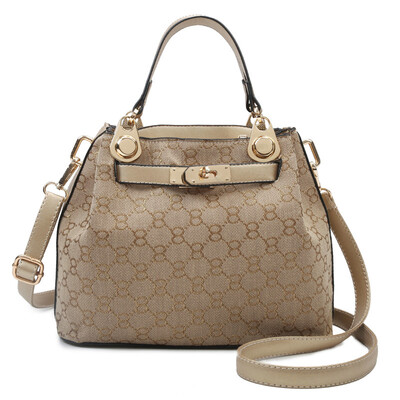 

New womens bag European&American fashion printing bucket bag shoulder bag Messenger bag small backpack