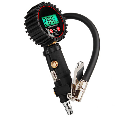 

Cool Lapp KULAIPU digital display inflatable gun car tire pressure gauge tire pressure gauge tire pressure gun high precision car tire pressure gauge pressure gauge air gun KLP-86008 black