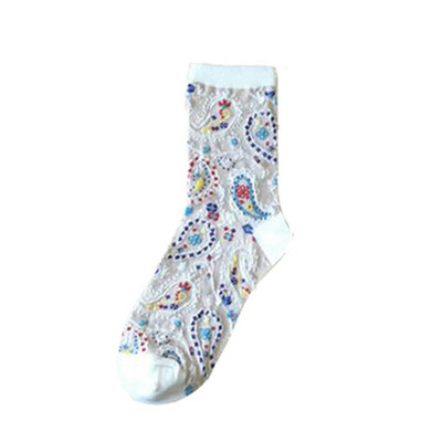 

1 Pair Cotton Socks for Women Print Autumn Winter Warmer Sock Japanese Kawaii Girls Cute Sock for Ladies Christmas Gifts