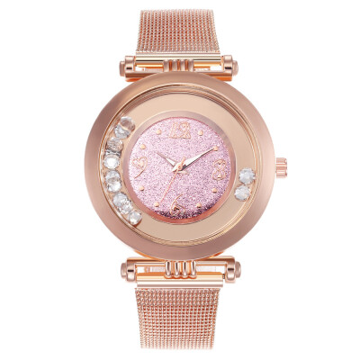 

Explosion models womens simple alloy mesh belt watch female models quartz watch generation