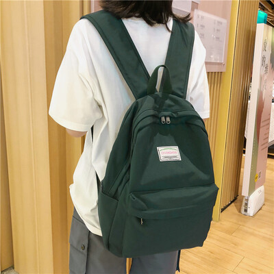

Insfeng schoolbag girls Korean version of High School Girls Backpack Baitao college students Mori Chao shoulder bag Girls Fashion