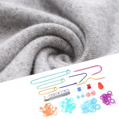 

Greensen Crochet Knitting Needles Kits Tape Measure Row Counter Sewing Needle Set