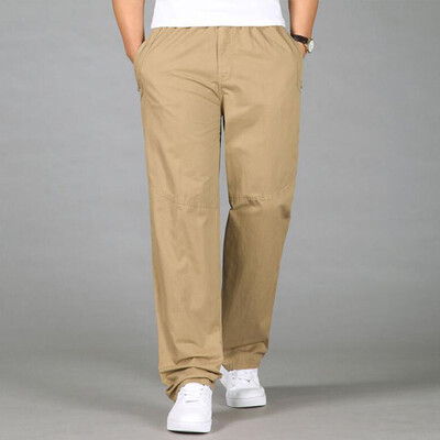 

Gobestart Mens Casual Fashion Loose Plus Size Outdoors Sports Overalls Long Pants