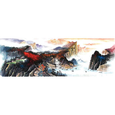 

5D DIY Full Drill Diamond Painting Mountains Cross Stitch Embroidery Mosaic