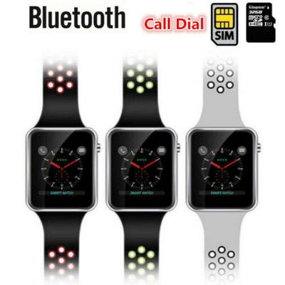 

Bluetooth Smart Watch Camera Call Dial SIM Slot For Ios Samsung Android Phone M3