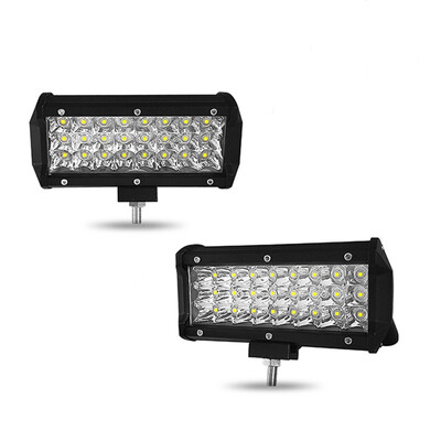 

car Roof Strip Light LED bar 12v 72W 6000K white headlamp moto spotlights auxiliary work lights off-road vehicle fog lamp drl