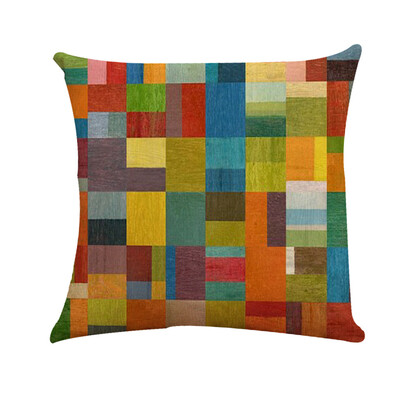 

〖Follure〗Pillow Case Linen Cushion Sofa Car Cushion Cover Home Decoration