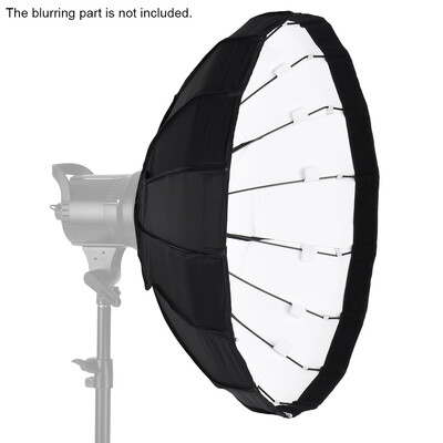 

16-Pole 60cm Folding Collapsible Beauty Dish Softbox with Honeycomb Grid Bowens Mount for Studio Strobe Flash Light