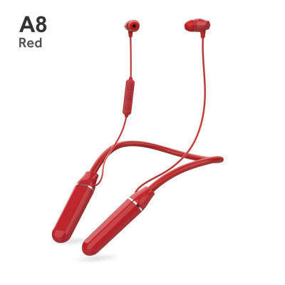 

A8 Portable Neck-Mounted HIFI Stereo Sound Wireless Bluetooth Earphone Earbuds Headset With Mic For Running