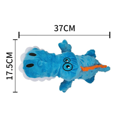 

Funny Pet Dog Cat Fleece Durability Plush Dog Toys Squeak Chew Sound Toy Fit for All Pets Crocodile Shaped Plush Toys