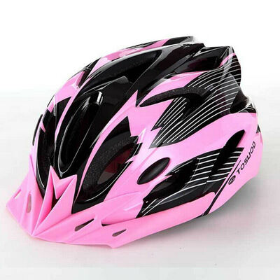 

Cycling Bicycle Adult Men Womens Bike Helmet With Visor Mountain Shockproof HOT