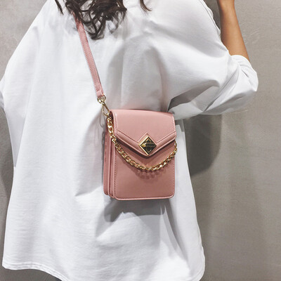 

Net red small bag female bag 2019 new fashion single shoulder Messenger bag wild ins summer small fresh mobile phone bag