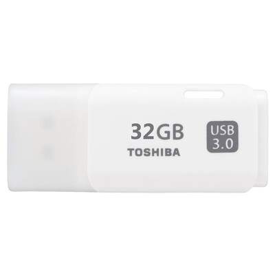 

TOSHIBA 32GB USB 30 TransMemory Hayabusa U301 Flash Pen Drive Memory Thumb Stick External Storage Memory White