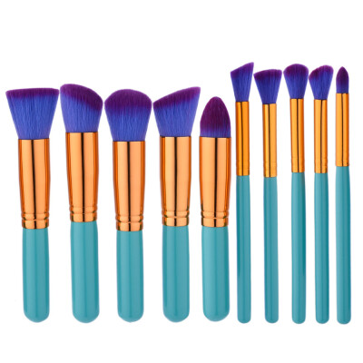 

〖Follure〗10PCS Make Up Foundation Eyebrow Eyeliner Blush Cosmetic Concealer Brushes