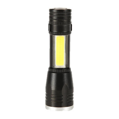 

COB LED Telescopic Mini Flashlight Magnet Clip Outdoors Work Electric Torch