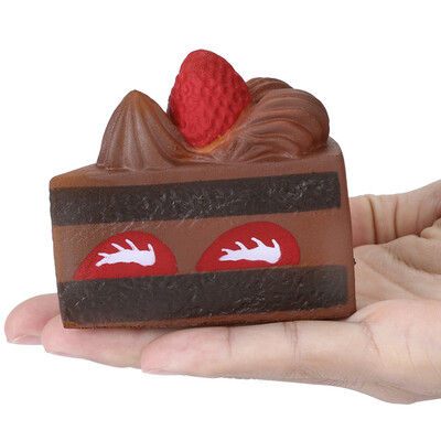 

Gotoamei Strawberry Cake Scented Squishies Slow Rising Kids Toy Stress Relief Toys Charm